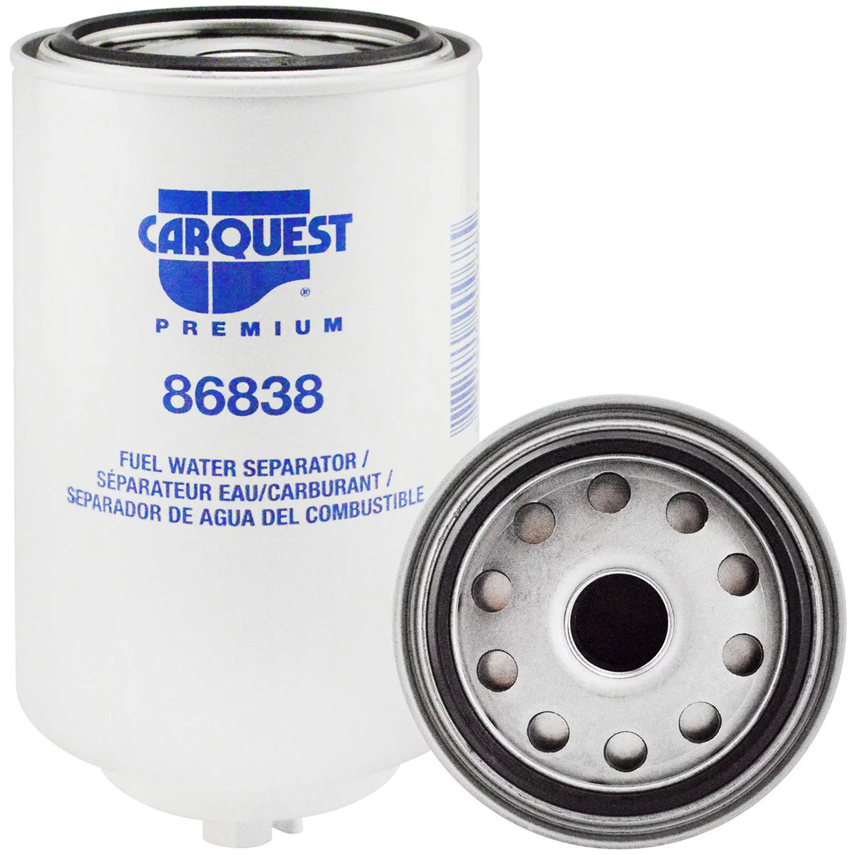 Carquest Premium Fuel/Water Separator Spin-on with Drain and Sensor Port
