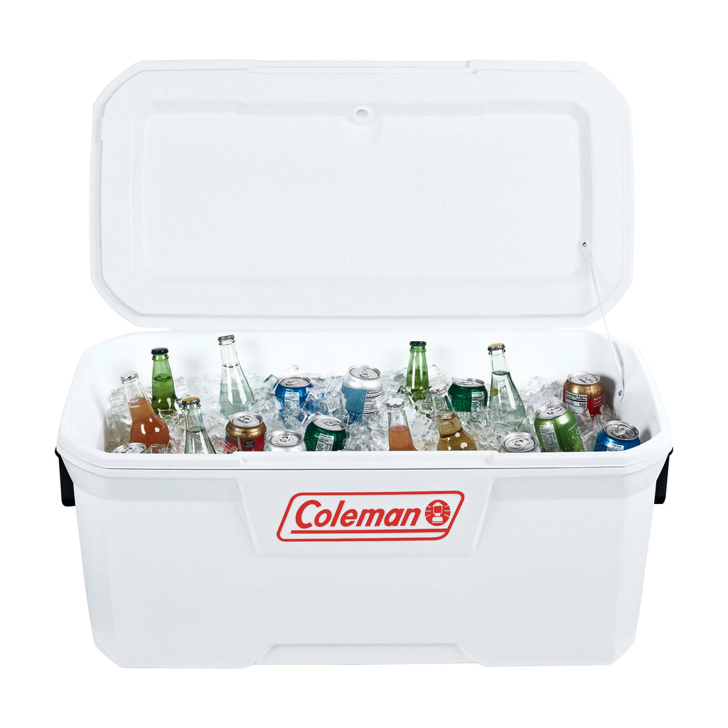 Coleman 316 Series 120 QT Hard Chest Cooler, White