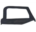 Smittybilt 1997-2006 Fits Jeep Wrangler TJ Soft Top Door Skin With Frame Passenger Side Denim Black 79515
