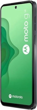 Motorola Moto G14 Dual SIM (2023) 4G LTE (4/128GB) 6.5" IPS LDC Display | Android 13 | 50MP Rear Camera | 5000mAh Battery | International Model - (Metal Gray)