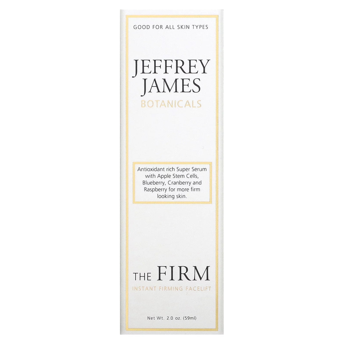 Jeffrey James Botanicals The Firm Instant Firming Facelift, 2 oz (59 ml)