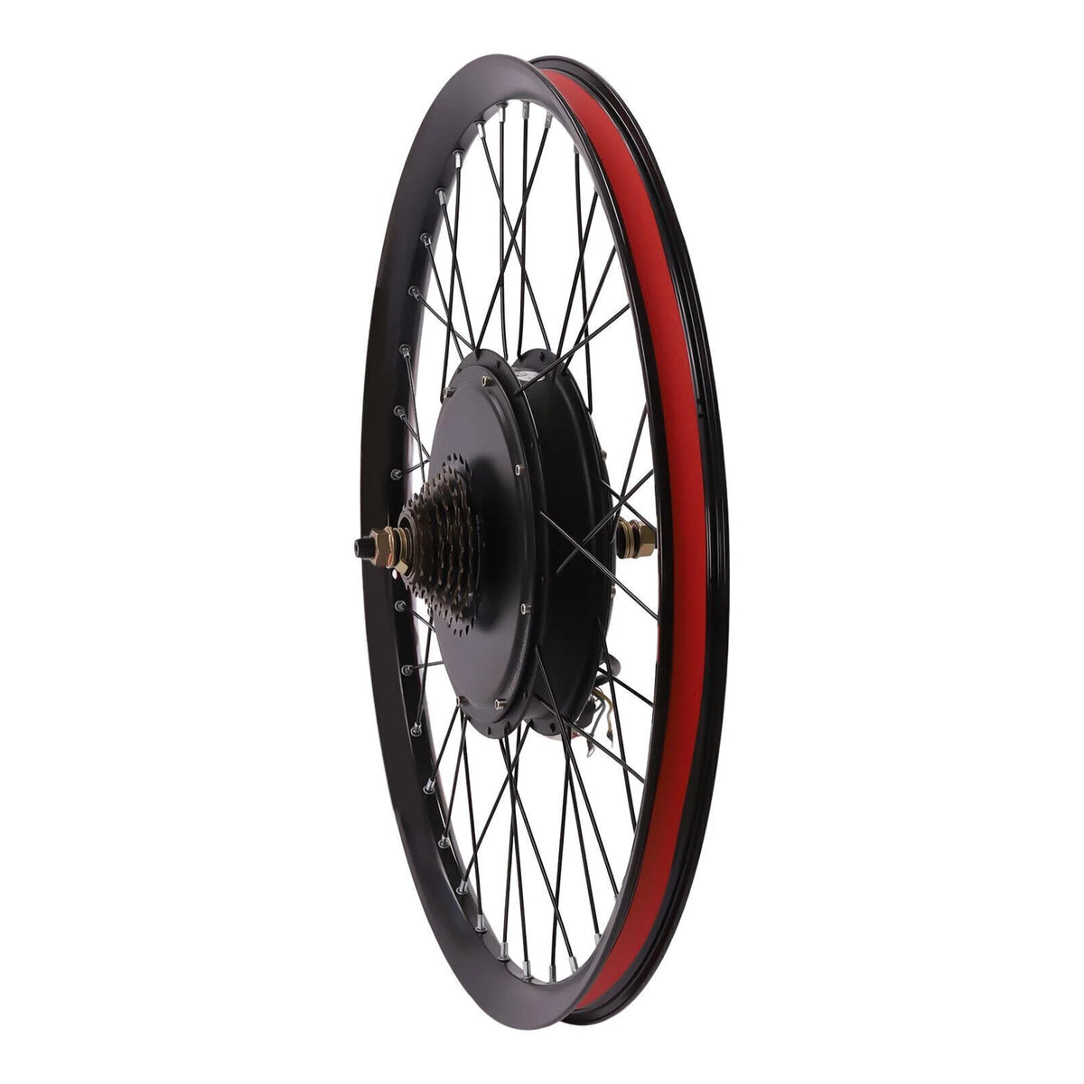 DENEST 29" Electric Bicycle Conversion Kit 72V 2000W E-bike Motor+ Rear Wheel And LCD