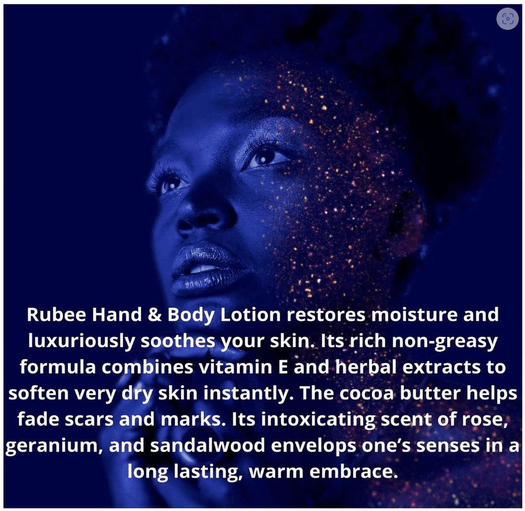 RUBEE HAND & BODY LOTION  16OZ- 12PACKS