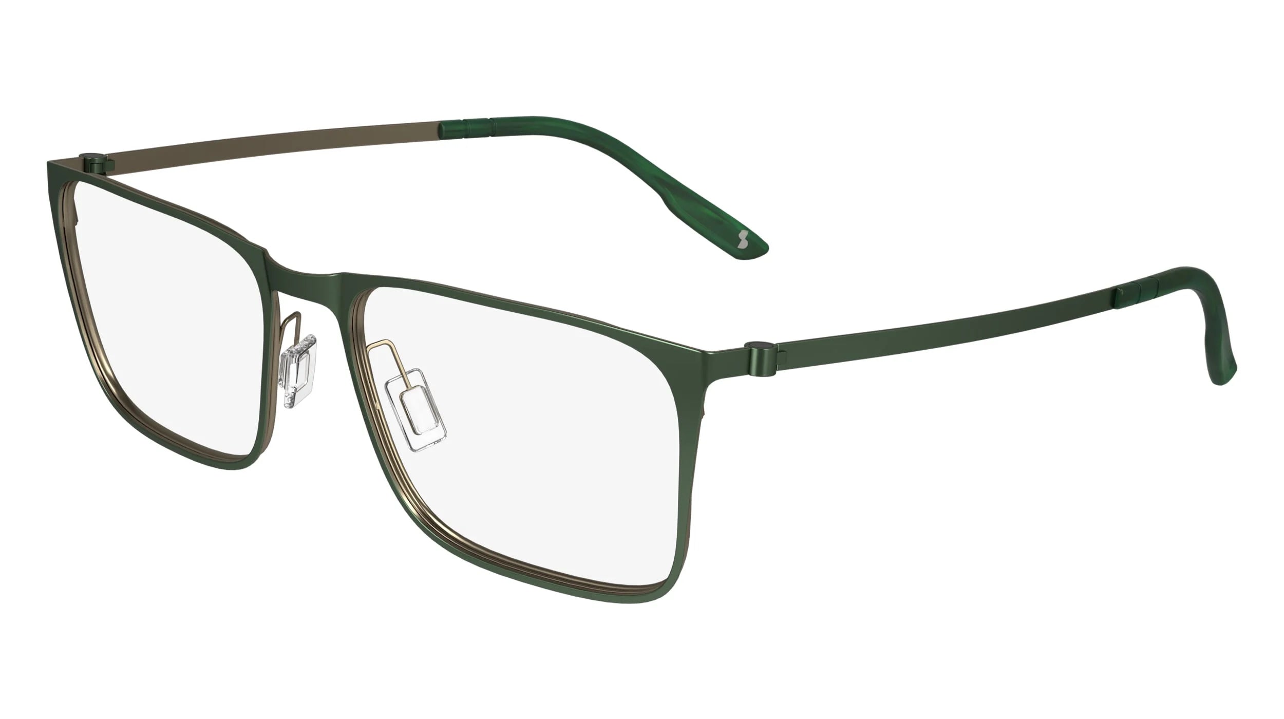 Eyeglasses SKAGA SK 3044 VATTENGLITTER 324 Metallic Green/Sand