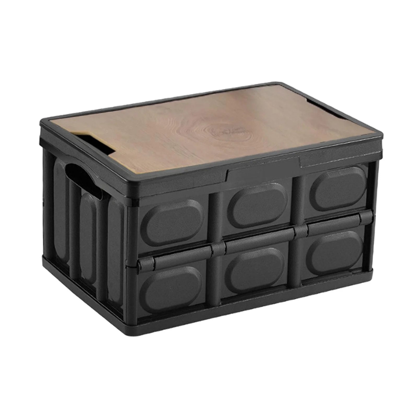 Car Trunk Organizer Folding Storage Box Collapsible Storage Bin Camping Containers for Wardrobe, Toys Dolls, Closet, Nursery 42cmx29cmx24cm