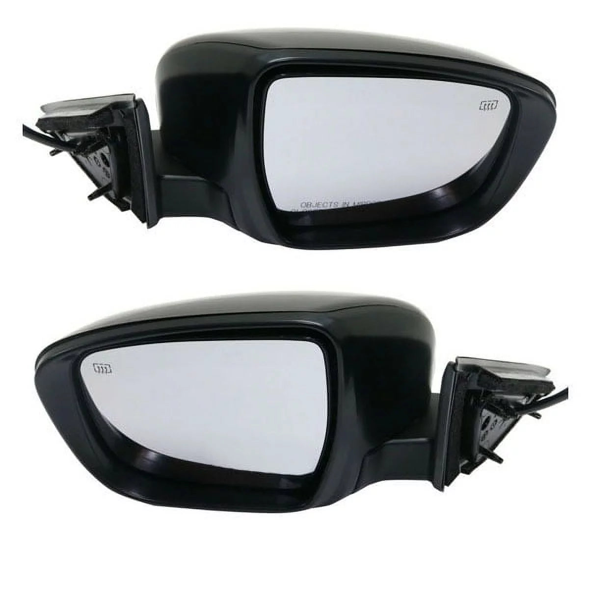 For 14-16 Rogue USA Built Rear View Mirror Power w/Signal w/o Camera Set Pair