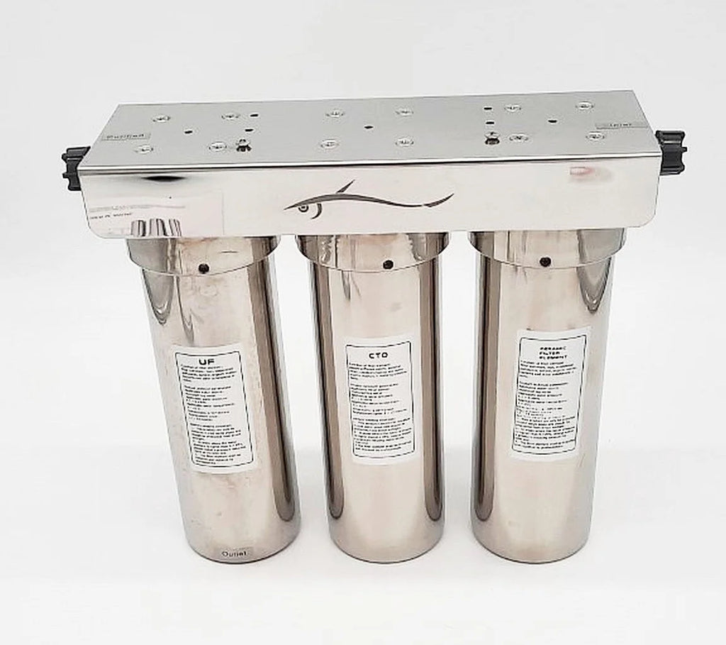 Marine Potable Water Ultra filtration 3 stages system Rust-resistant Alloy