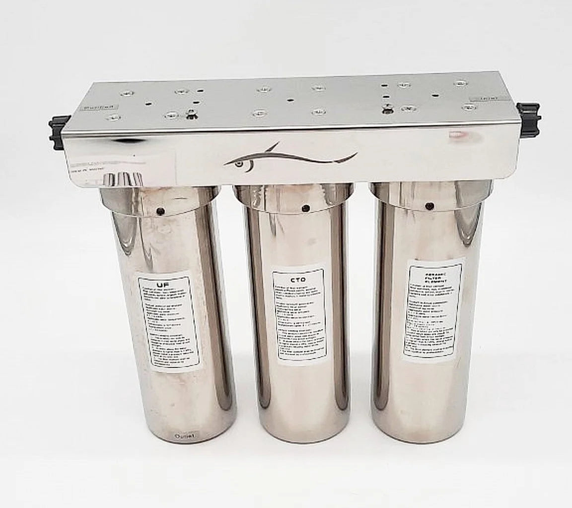 Marine Potable Water Ultra filtration 3 stages system Rust-resistant Alloy