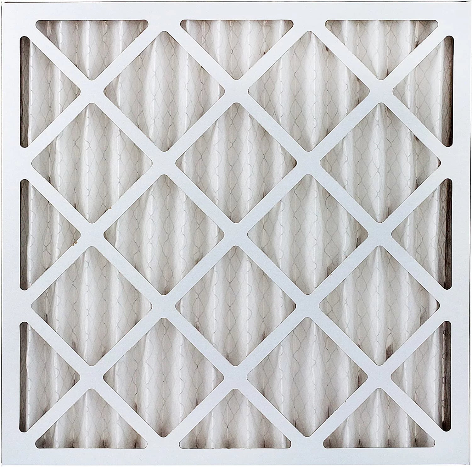 Filterbuy 20x20x2 MERV 8 Pleated HVAC AC Furnace Air Filters (4-Pack)