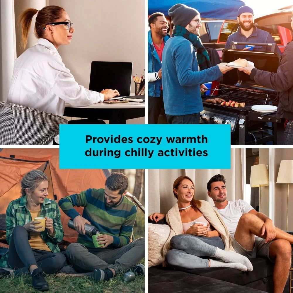 BLACK+DECKER Comfortpak, Wearable Cooling and Heating Device, Cloud White (BCWCC101-10)