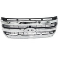 For 15-17 F-150 Front Bumper Radiator Grille Chrome W/o camera FL348200PBS