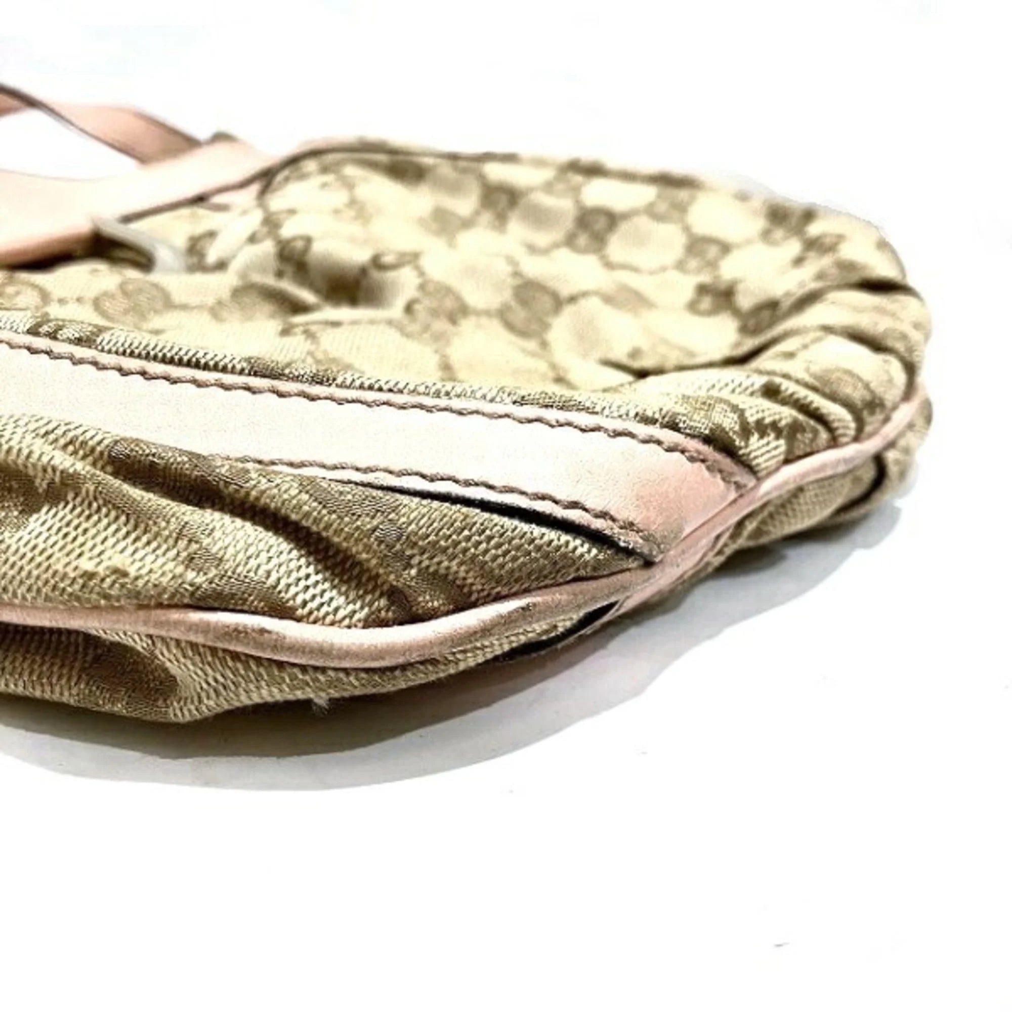 Previously Owned GUCCI GG Canvas Abbey 203257 Bag Shoulder Ladies (Good)