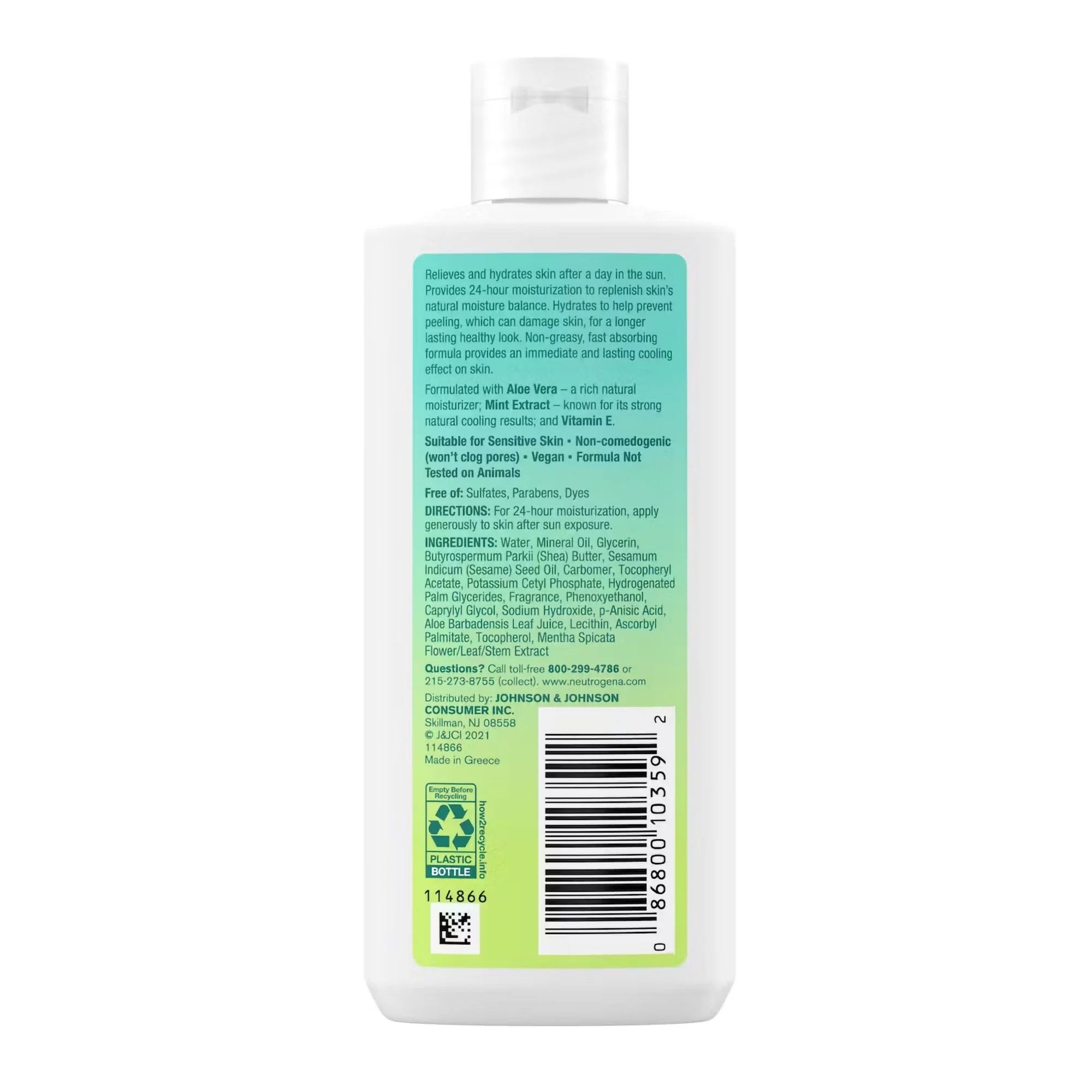 Hand and Body Moisturizer Neutrogena Sun Rescue 6.7 oz. Bottle Scented Lotion (EA/1)