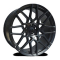 20X10 5-114.3 REPLICA #238 SATIN BLACK 40/70.6