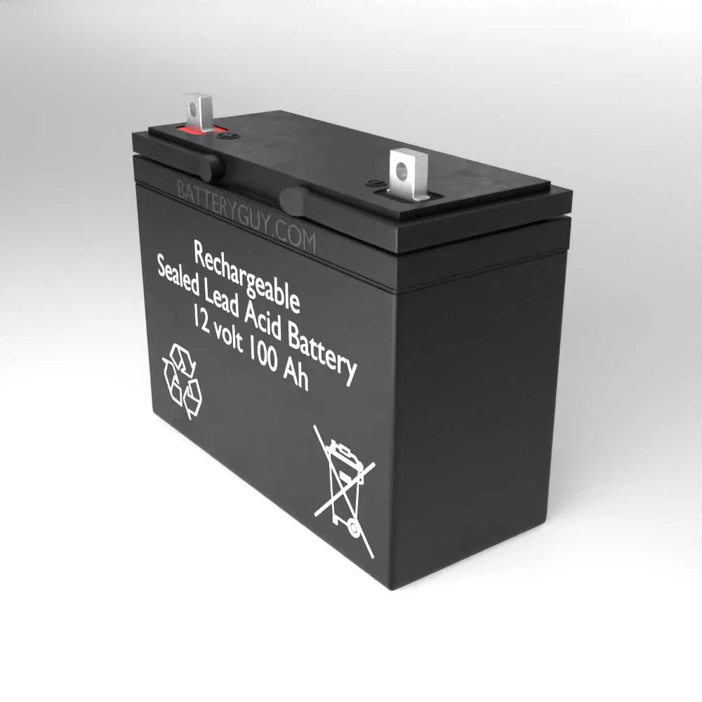 BatteryGuy Intex 68631E replacement 12V 100Ah battery - BatteryGuy brand equivalent