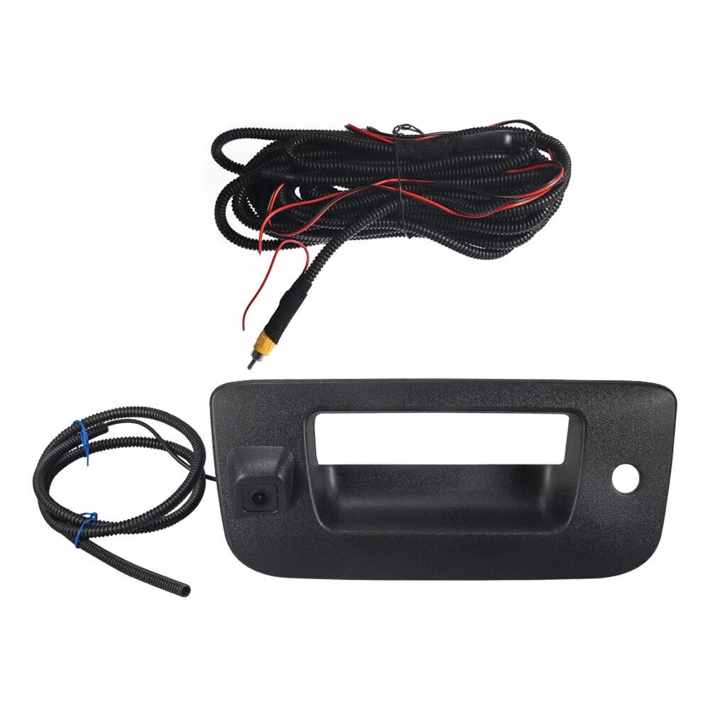 JahyShow Tailgate Handle Rear View Camera - Compatible with Chevy Silverado/GMC Sierra 07-13