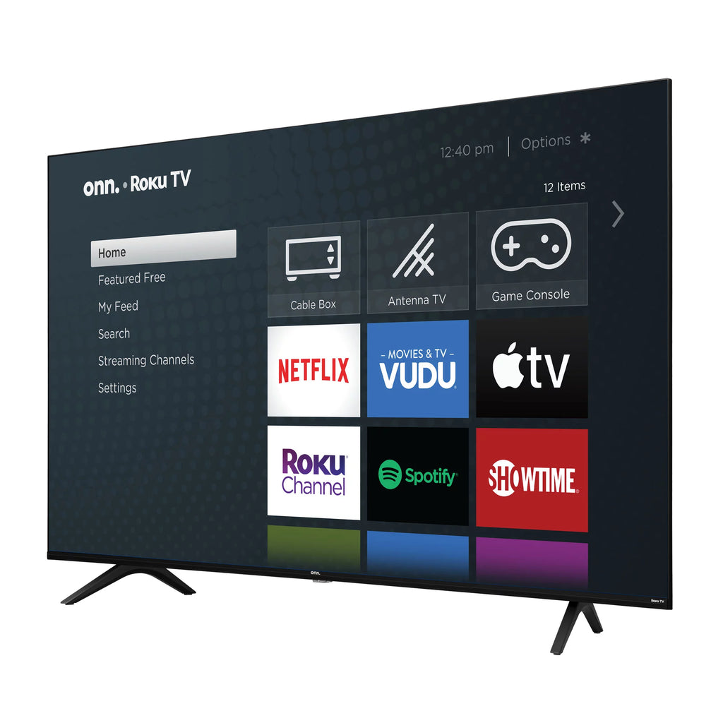 onn. 65" Class 4K (2160p) UHD LED Roku Smart TV HDR 100021261