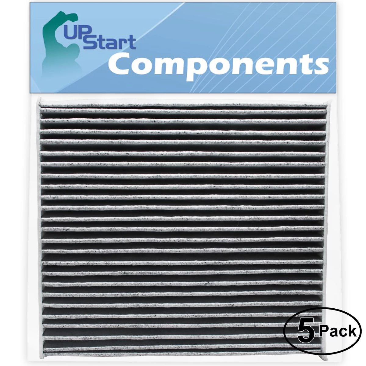 5-Pack Replacement for Cabin Air Filter for 2013 Toyota MATRIX L4 1.8L 1798cc Car/Automotive - Activated Carbon, ACF-10285