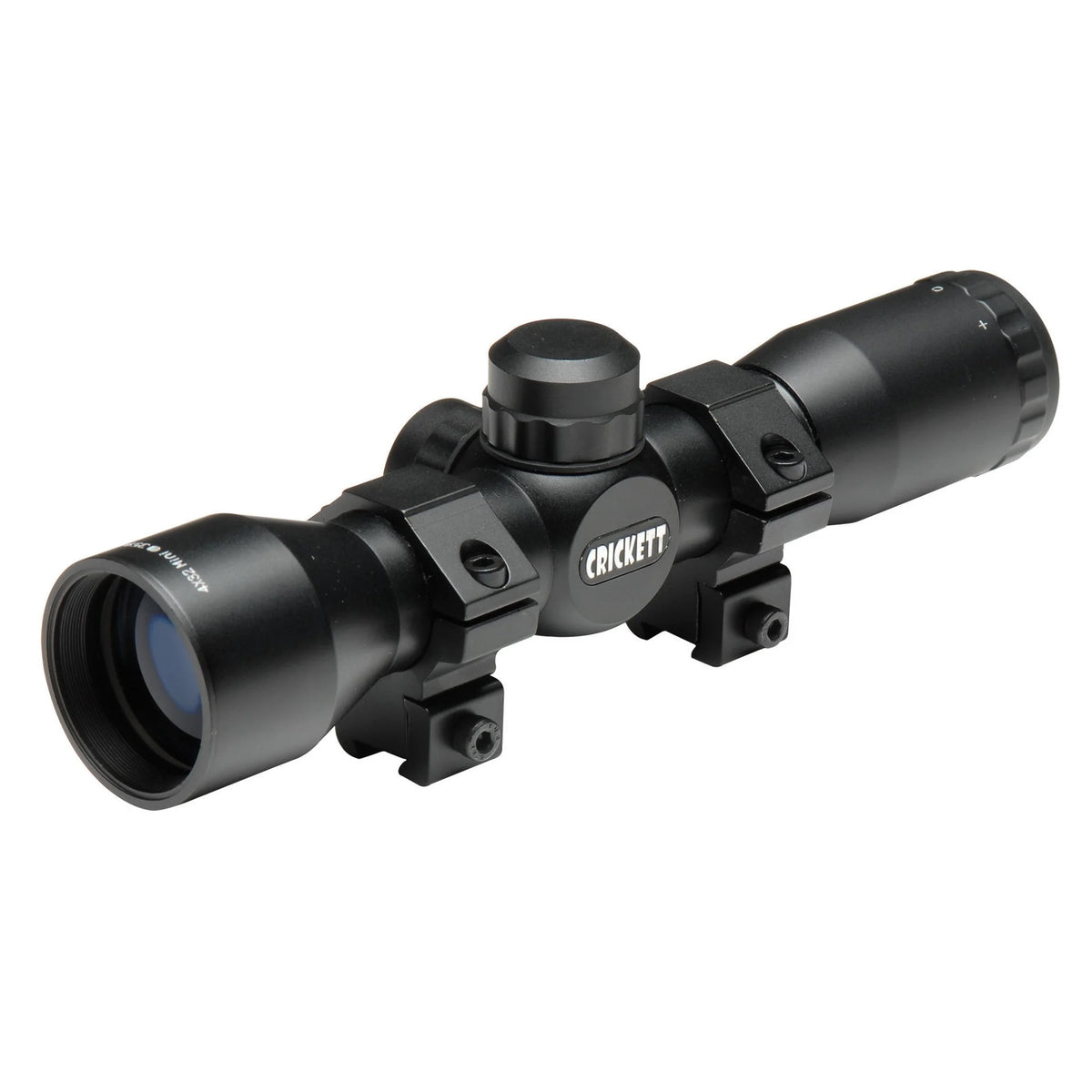 CRICKETT KSA SCOPE 4X 32MM OBJ 32 FT @ 100 YDS FOV 1" TUBE BLACK MATTE MIL-DOT