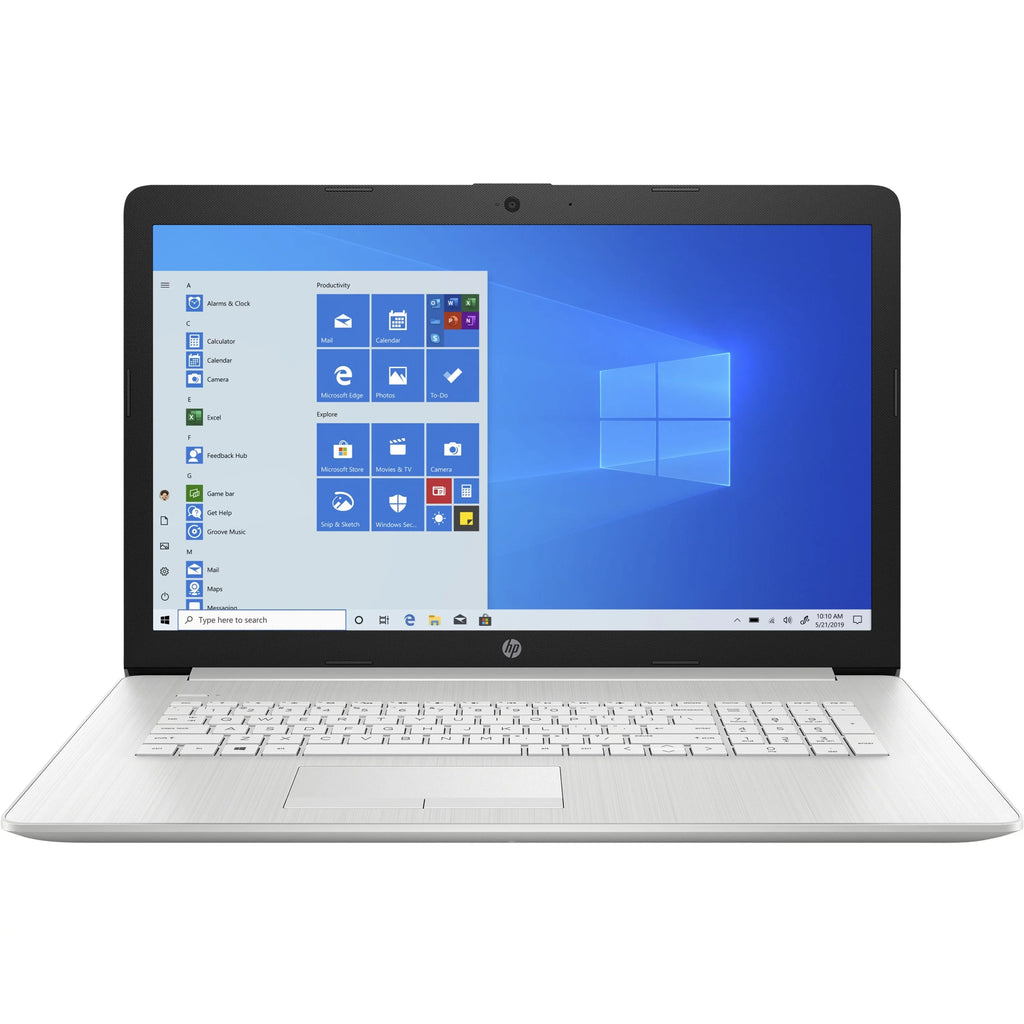 HP 17-BY2006 17.3" Touch 8GB 512GB Intel Pentium Gold 6405U,Natural Silver (Used)