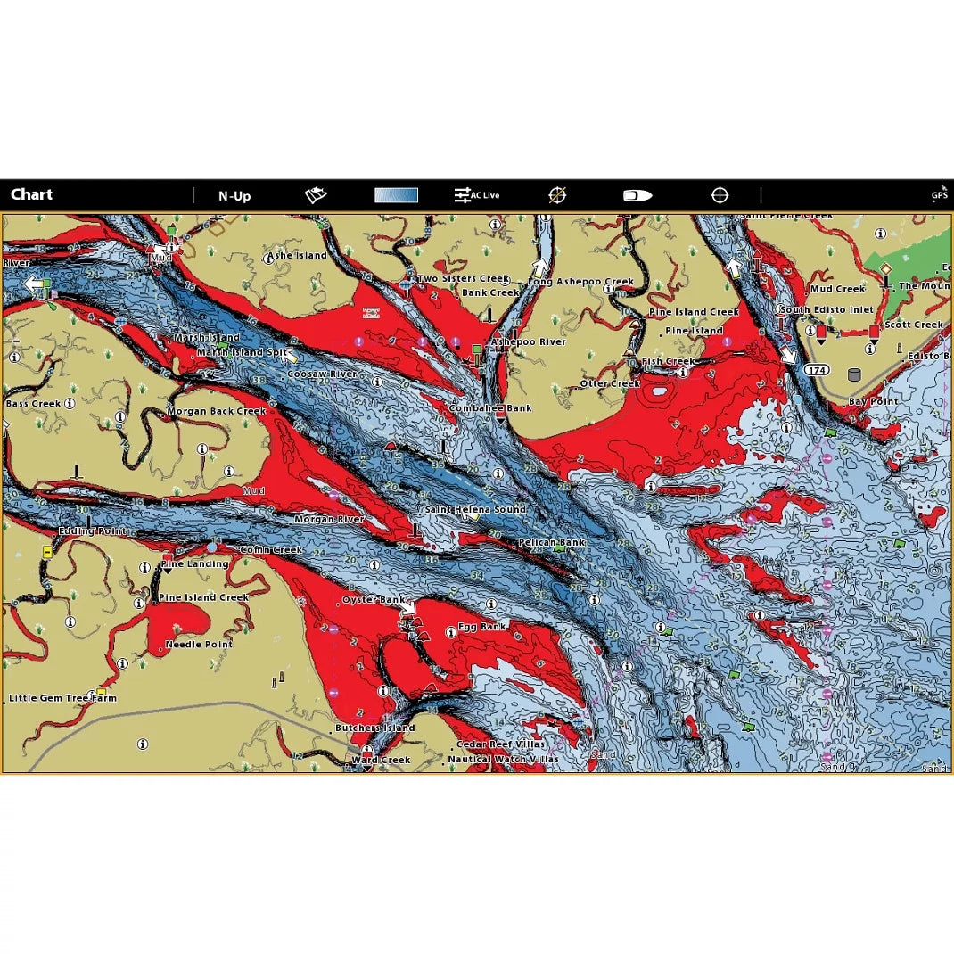 Humminbird LakeMaster Premium Western State V1 One Boat Ntwrk VX Technology