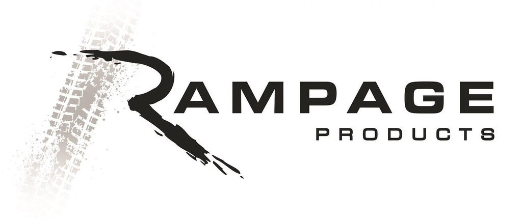 Rampage by RealTruck 68717 Complete Soft Top Kit With Frame & Hardware For 1997-2006 Jeep Wrangler TJ, With Full Metal Doors (No Soft Upper Doors), Spice Denim