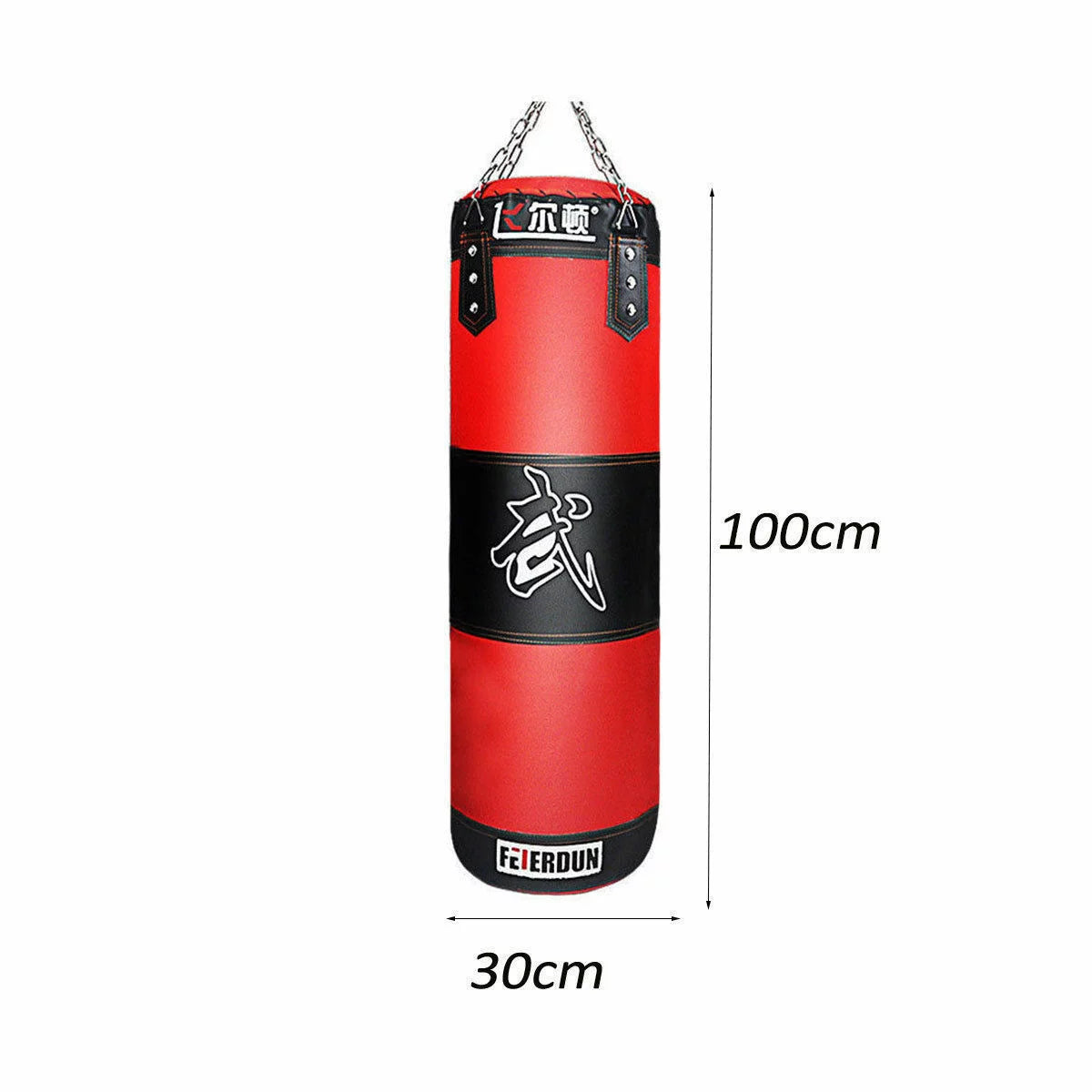 Heavy Boxing Punching Bag Training Gloves Speed Set Kicking MMA Workout GYM