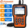 FOXWELL  Pofessional All System OBD2 Scanner For Mercedes-benz SAS DPF BRT Multi Reset Bi-Directional Test Auto Car Diagnostic Tool