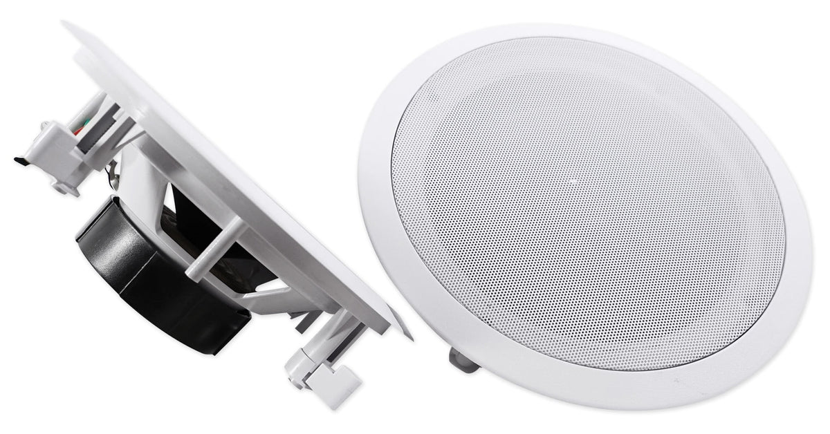 Technical Pro RX55URIBT Home Theater Bluetooth Receiver+(2) 8" Ceiling Speakers