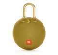 Open Box JBL Clip 3 Mustard Yellow Bluetooth Speaker