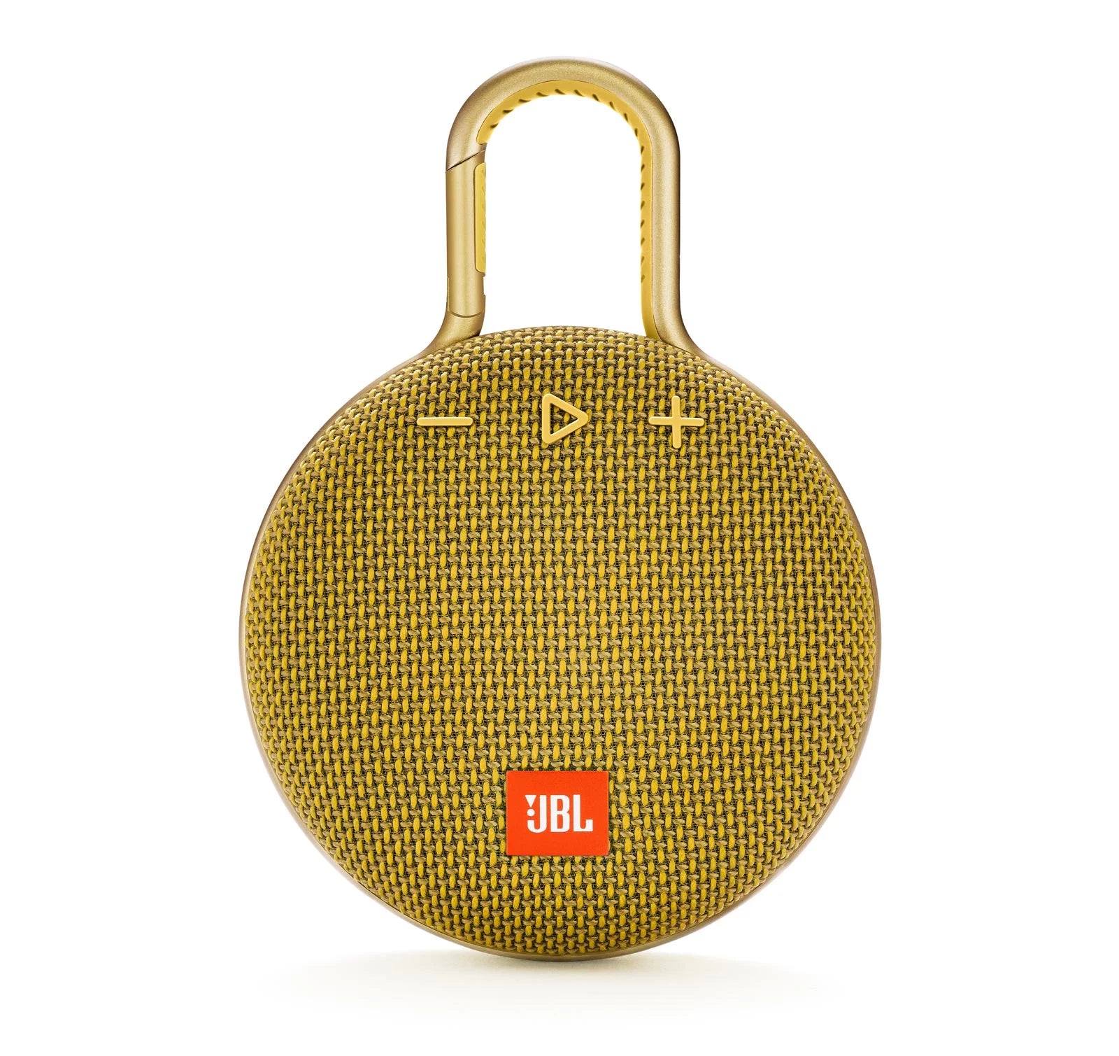 Open Box JBL Clip 3 Mustard Yellow Bluetooth Speaker