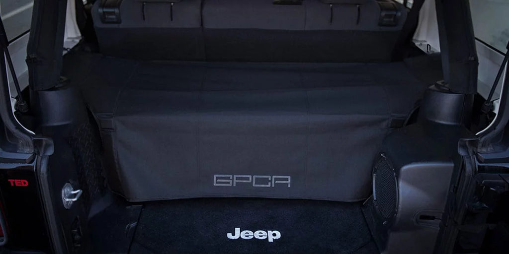 GPCA Cargo Cover LITE PLUS for Wrangler JK 4DR Sport/ Sahara/ Rubicon/ Freedom Unlimited 2007-2018 models (UPGRADED)