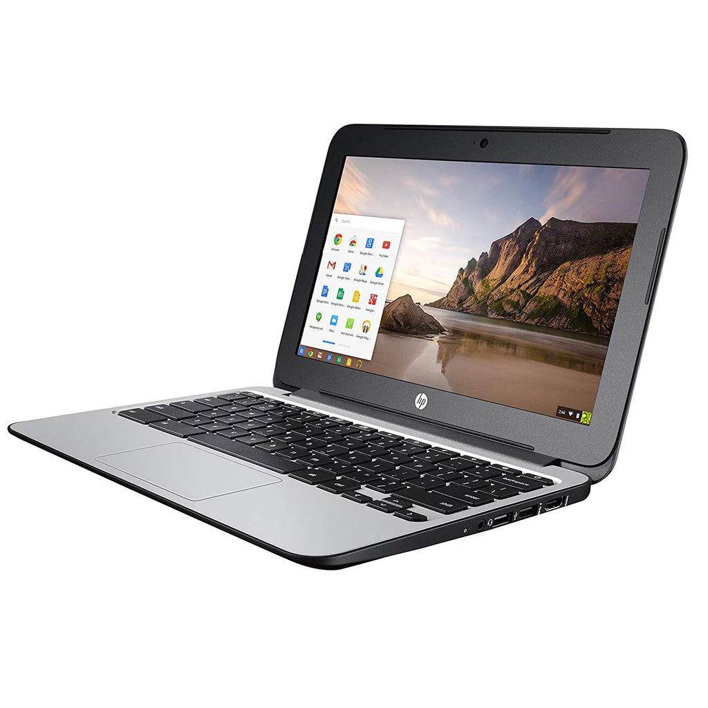 Restored MP HP Chromebook 11 G3 Celeron N2840 Dual-Core 2.16GHz 2GB 16GB SSD 11.6" LED Chromebook Chrome OS w/Cam & BT (Black) (Refurbished)