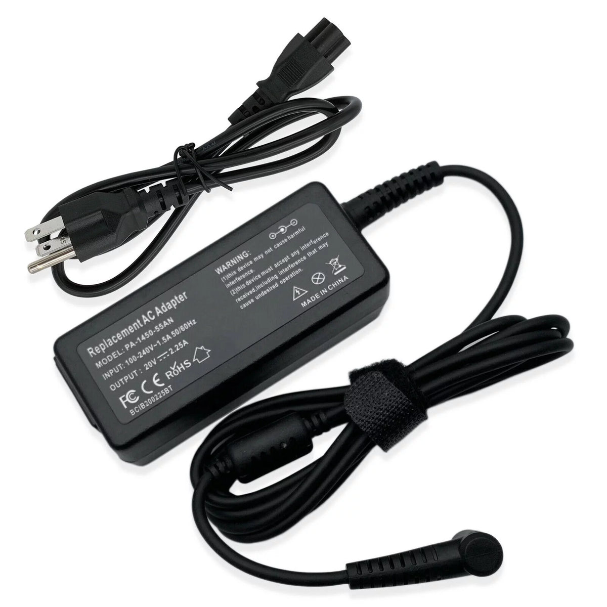 AC Power Adapter Charger For Lenovo Ideapad 110S-11IBR, 5A10H43620, ADP-45DW A