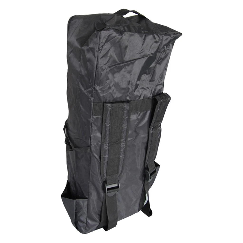 Inflatable Paddleboard Travel Backpack Waterproof Surfboard Paddle Board Storage Bag Adjustable Straps Black