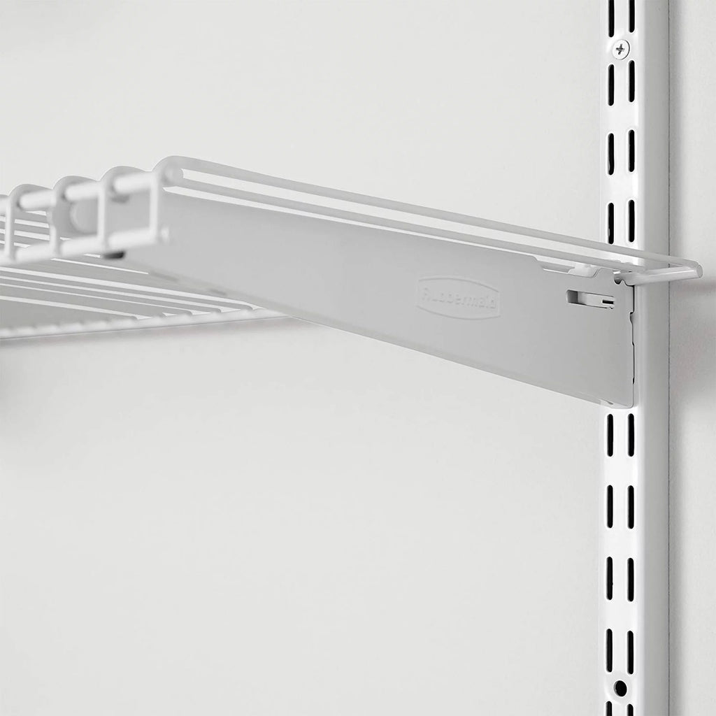 Rubbermaid FG3H9100WHT Configurations Accessories 26-Inch Shelving Kit, White