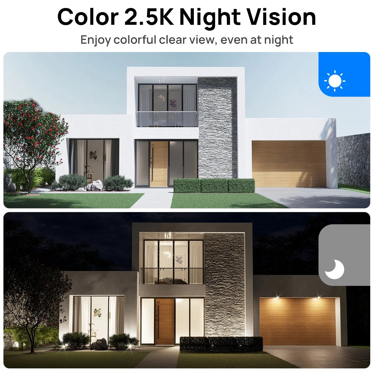 VIKVIZ CCTV System 2Pcs 4MP Rechargeable Battery WiFi PTZ IP Camera Kit with Solar Panels,4CH Base Station,Wireless Technology,Night Vision,Motion Detection