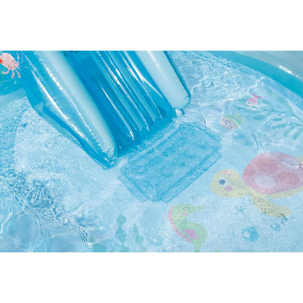 Under the Sea Inflatable Play Center W/ Water Slide, Kids Age 2+