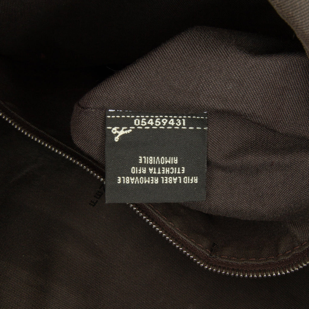Used Authenticated Fendi Zucca Tote Bag Coated Canvas Fabric Brown Unisex (Good)