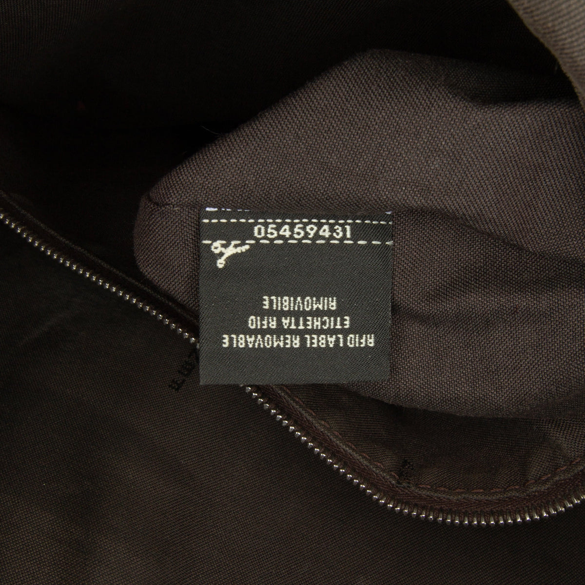 Used Authenticated Fendi Zucca Tote Bag Coated Canvas Fabric Brown Unisex (Good)