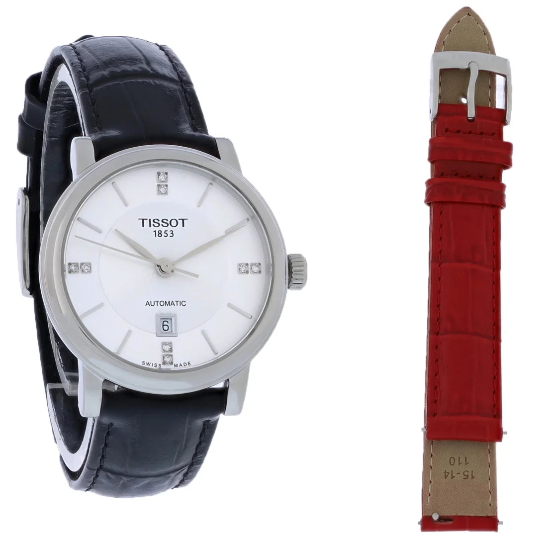 Tissot Carson Ladies Diamond Swiss Automatic Watch T122.207.16.036.01 (Unworn) No Box or Papers