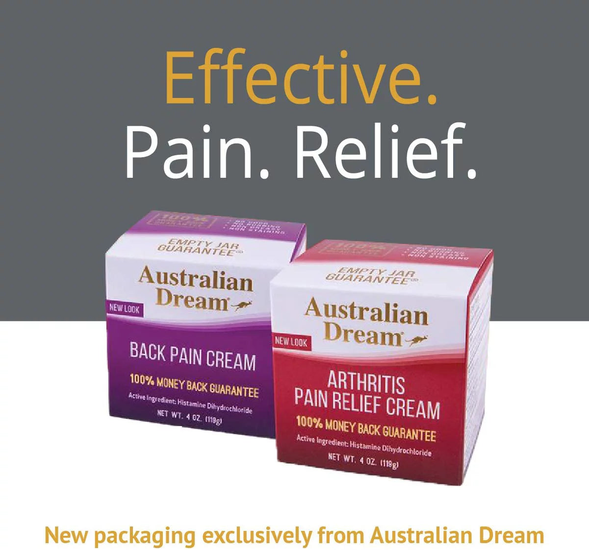 Australian Dream Arthritis Pain Relief Cream, 4 oz (119g)