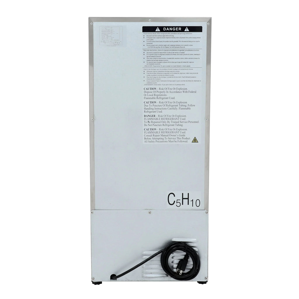 Avanti ELITE Series Compact Outdoor Refrigerator, 2.9 cu. ft., in Corrosion-free Alloy (OR1533U3S)