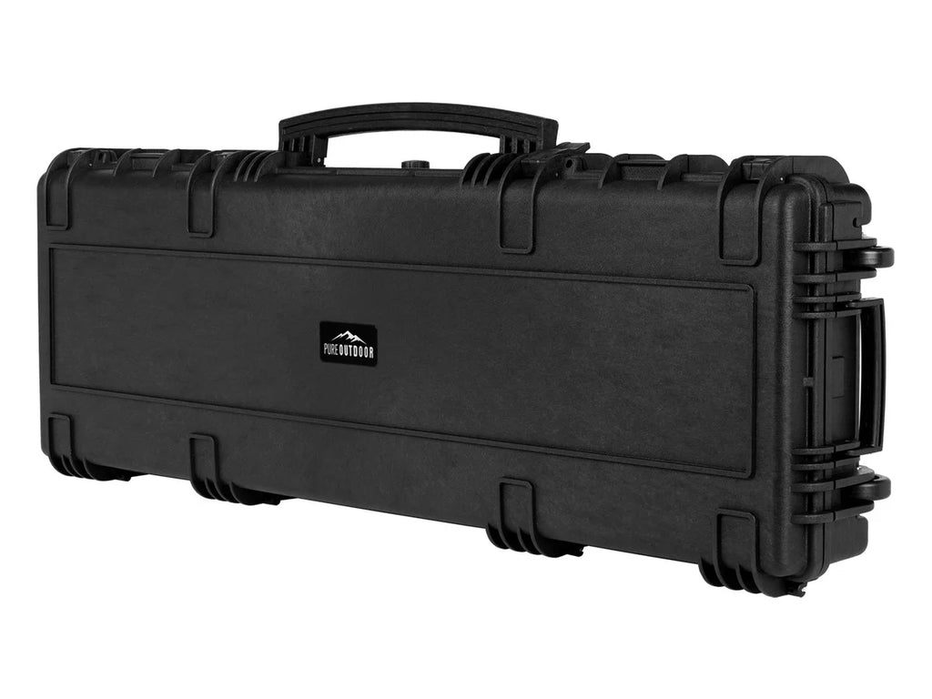 Monoprice Weatherproof Hard Case - 47in x 16in x 6in With Wheels and Customizable Foam, IP67, Shockproof, Customizable Name Plate