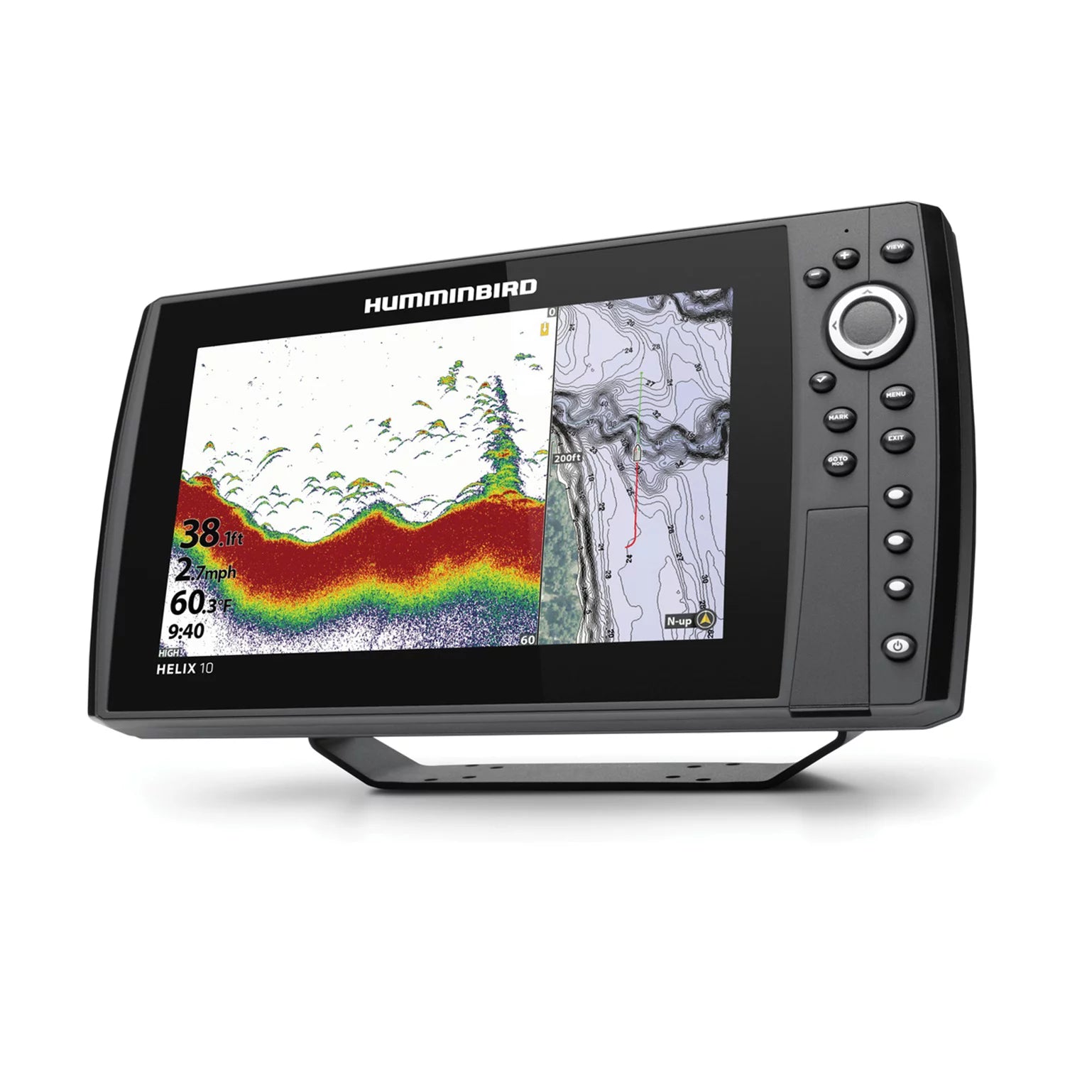 Humminbird Helix 10 Chirp Mega SI+ Fishfinder, Chartplotter and GPS G4N