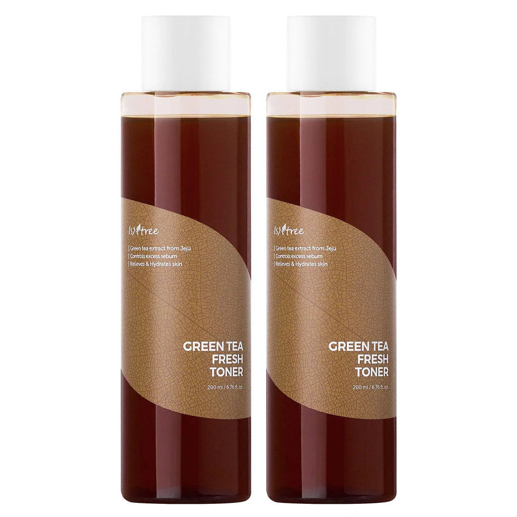 Isntree Green Tea Fresh Toner, 200ml (2-PACK)