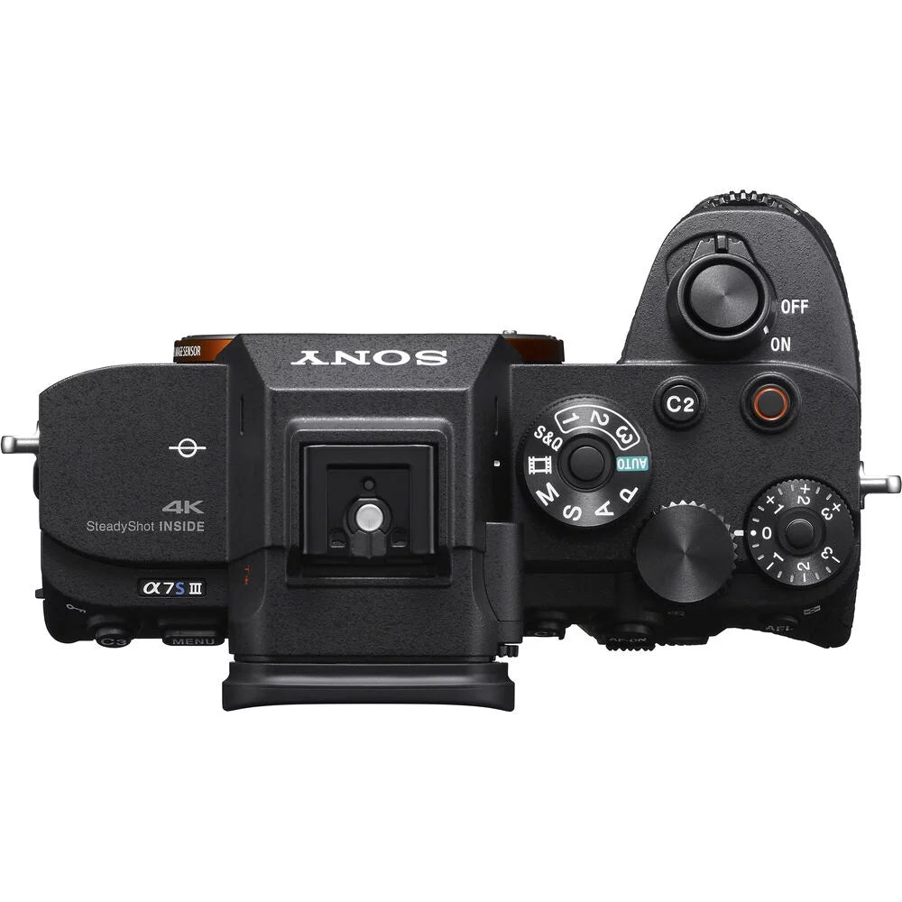 Sony a7S III Mirrorless Camera+35mm Lens +3 PC Filter +64GB