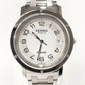 Secondhand Hermes Clipper Watch Rust-resistant Alloy HERMES CL1.810 Men's Silver (Good)