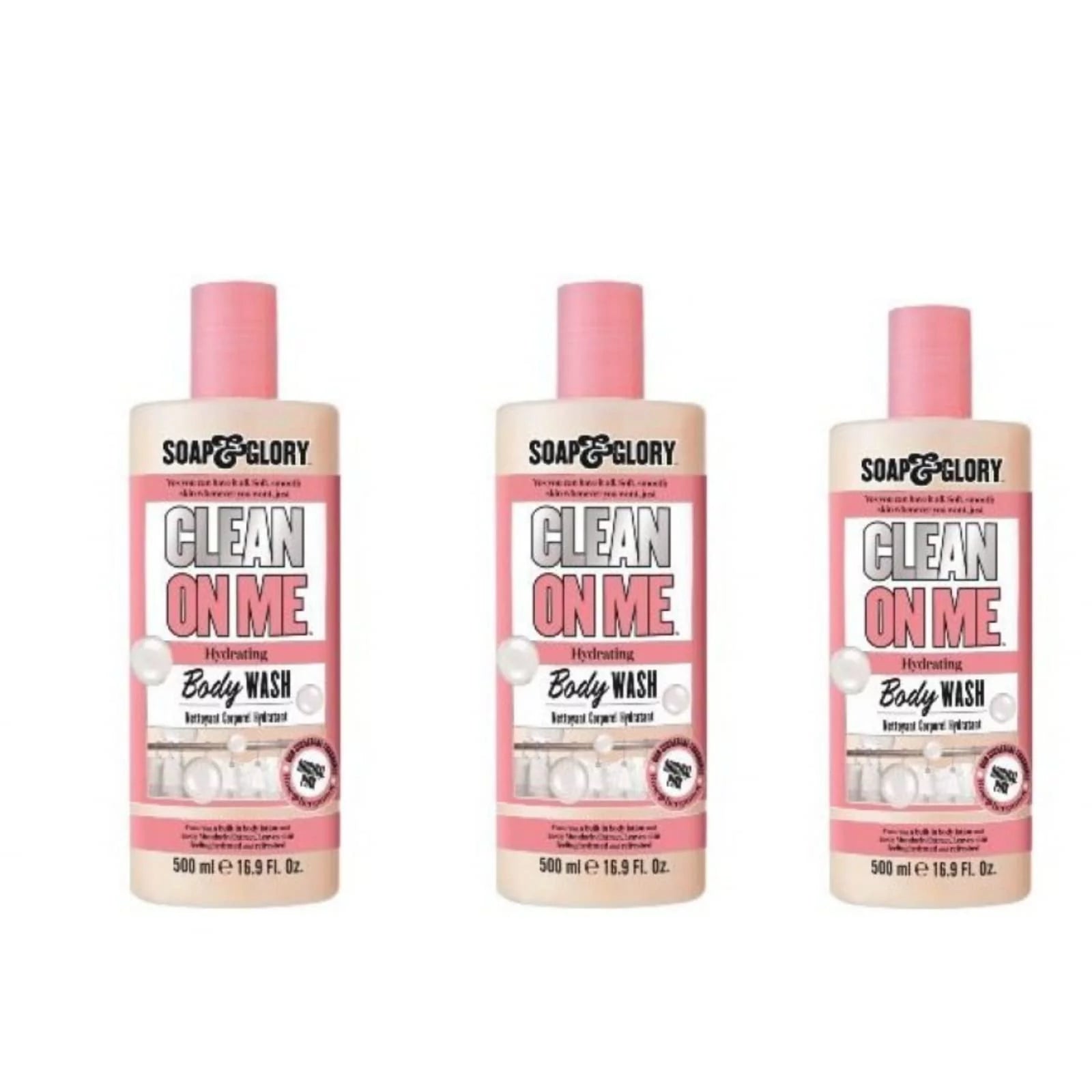 Soap And Glory Gel De Ducha Clean On Me 500 Ml, (Pack Of 1)