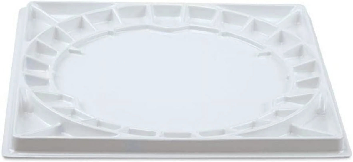 Jack Richeson Stephen Quiller Plastic Paint Palette, 14 3/4 by 14 3/4 inches